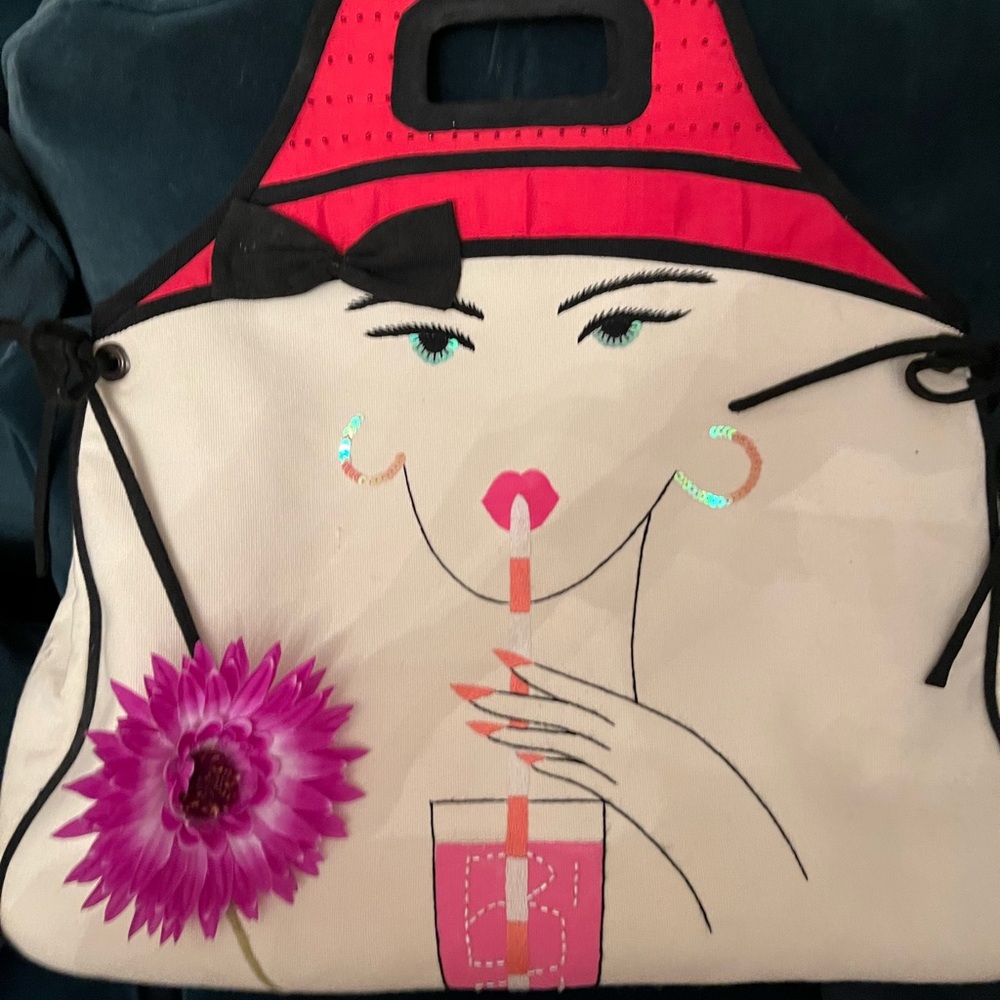SASSY SUMMER TOTE FOR THE LADIES WHO LUNCH💅🏻